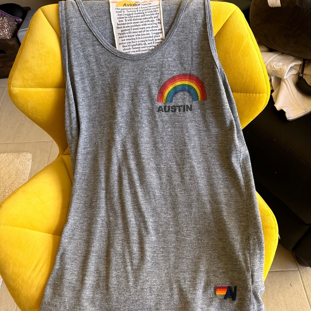 Aviator Nation tank size small
